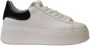 Ash Witte Leren Sneakers met Contrasterende Hiel White Dames - Thumbnail 2