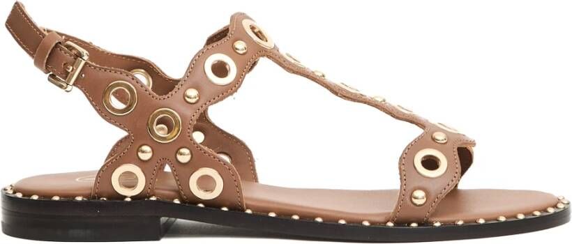 ASH Leren Sandalen met Golfmotieven voor Vrouwen