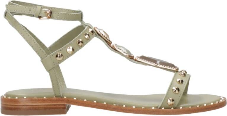 ASH Leren sandalen met studs
