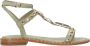 ASH Leren sandalen met studs - Thumbnail 1