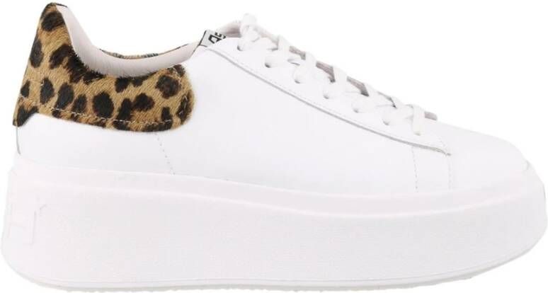 ASH Luipaardprint Sneakers met verhoogde zool