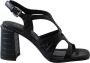 ASH Luna Zwarte Leren Bootie - Thumbnail 1