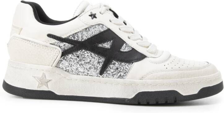 Ash Metal Pinafore Sneakers White Dames