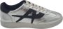 ASH Metallic leren sneaker met vintage stijl - Thumbnail 1