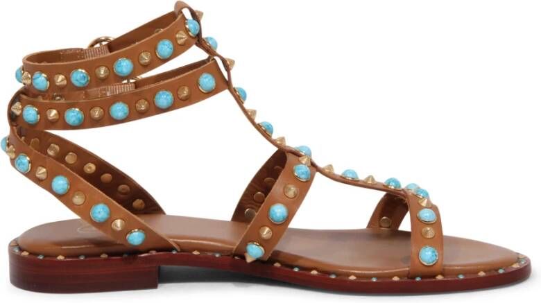 ASH Sandalen Dames Passion Maat: 39 Materiaal: Leer Kleur: Bruin - Foto 2