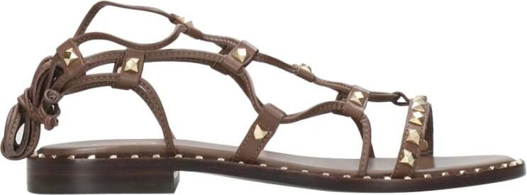 Ash Platte Sandalen Bruin Dames