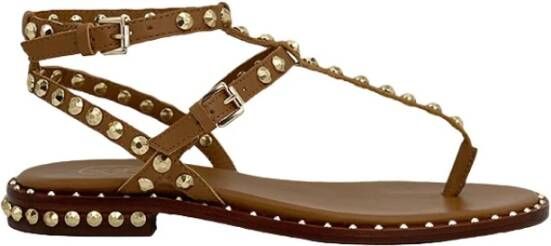 Ash Platte sandalen Bruin Dames