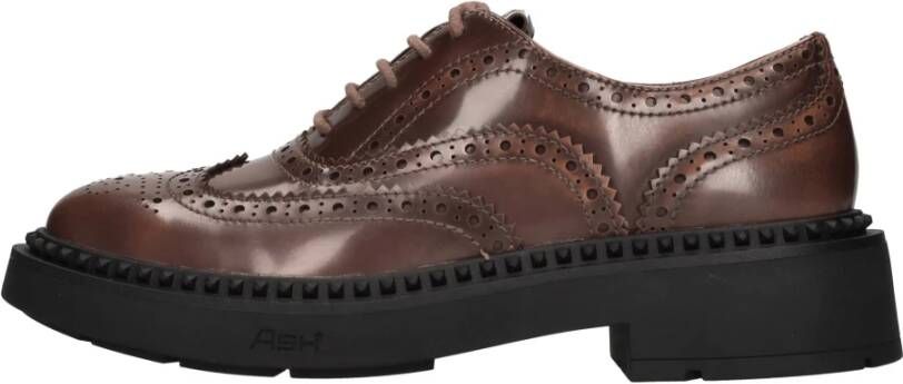 ASH Platte schoenen Bruin