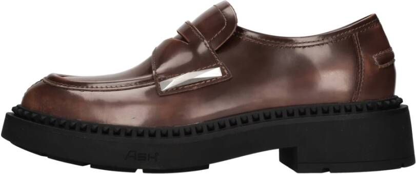 ASH Platte schoenen Bruin
