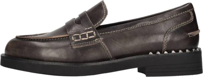 ASH Platte schoenen Bruin