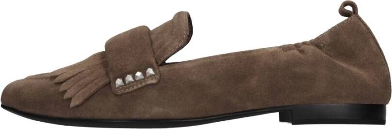 ASH Platte schoenen Bruin