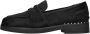 Ash Zwarte Koeienharen Loafers Ronde Neus Black Dames - Thumbnail 7