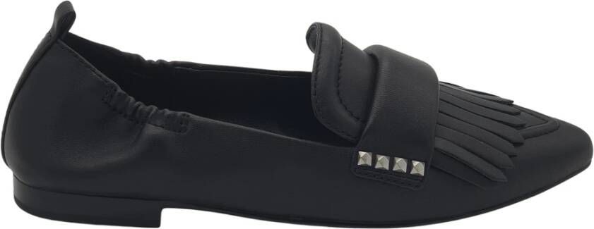 ASH Puntige neus franje loafers