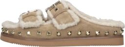 Ash Bruine Suède Sandalen Elegante Stijl Brown Dames