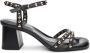 ASH Sandalen met Studs van Leer Jody Zwart - Thumbnail 1