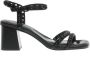 Ash High Heel Sandals Black Dames - Thumbnail 1