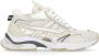 Ash Moonlight Beige Wit Biscuit Leren Sneakers Multicolor Dames - Thumbnail 18