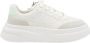Ash Modieuze Leren Sneakers White Dames - Thumbnail 4