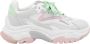 Ash Tricolor Leren Sneakers White Dames - Thumbnail 1