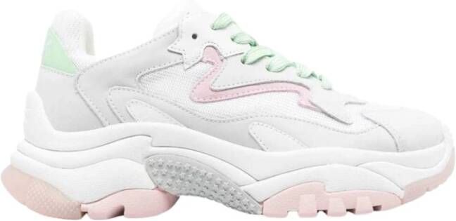Ash Tricolor Leren Sneakers White Dames