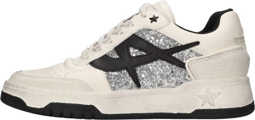Ash Metal Pinafore Sneakers White Dames