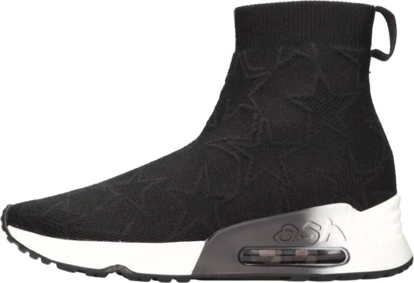 Ash Zwarte Sneakers voor Heren Zwart Dames