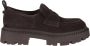 Ash Stijlvolle Dark Gun Loafers Brown Dames - Thumbnail 1