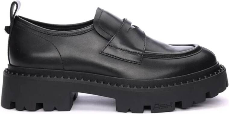 Ash Stijlvolle Mocassin Schoenen Black Dames