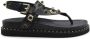 ASH Sandalen Dames Uteca Maat: 38 Materiaal: Leer Kleur: Zwart - Thumbnail 3