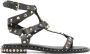 Ash Sandalen van gebarsten leer met studs Multicolor Dames - Thumbnail 5