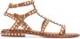 Ash Studded Bruine Leren Sandalen Brown Dames - Thumbnail 2