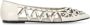 ASH Studded Ivory Leren Platte Schoenen - Thumbnail 1