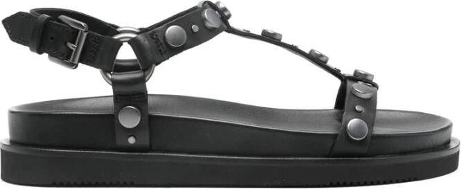 ASH Studded Zwarte Gesp Schoenen