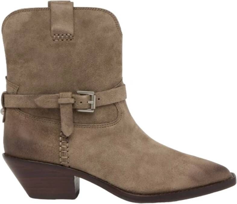 Ash Dustin Cowboylaarzen Western Laarzen Dames Taupe - Foto 5