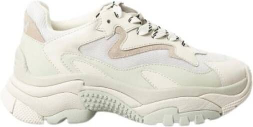 ASH Trendy Sneaker van Zacht Leer en Stof