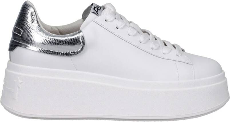 Ash Verhoogde witte sneakers Wit Dames