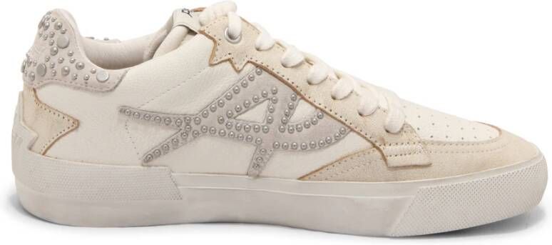 ASH Vintage Moonlight Studs Beige Wit Grijs Schoenen