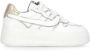 ASH Witte Leren Sneakers met Contrasterende Details - Thumbnail 1