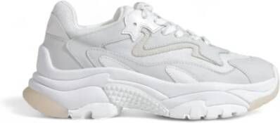 ASH Witte leren sportieve sneakers met veters - Foto 3