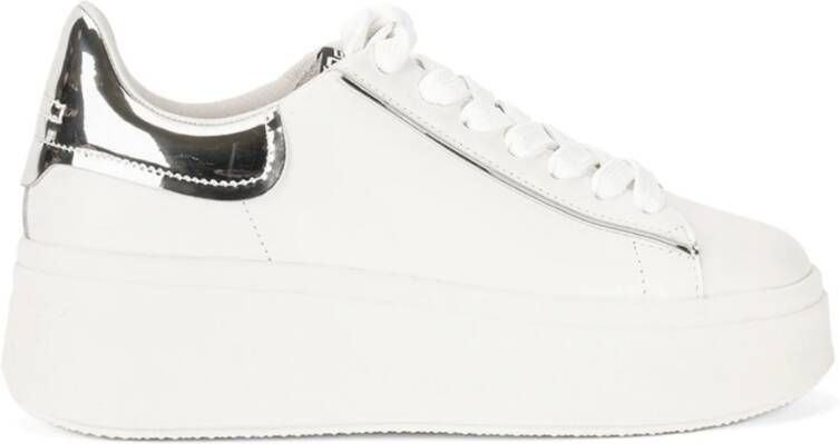 ASH Witte Platte Schoenen Moby