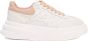 ASH Witte Sneakers met Beige Profiel - Thumbnail 1