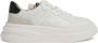 Ash Witte Leren Sneakers Met Rubberen Zool En Leren Voering - Thumbnail 13