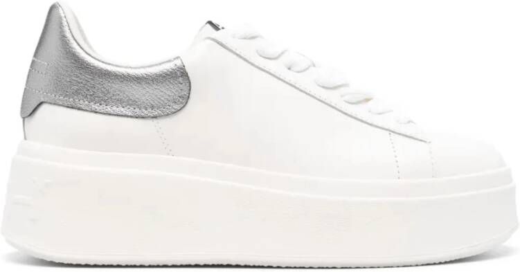 ASH Witte Zilveren Sneakers