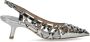 ASH Zilveren Bizarre Slingback Pump - Thumbnail 1