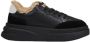 Ash Zwarte Leren Sneakers met Geperforeerde Details Black Dames - Thumbnail 2