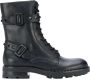 Ash Zwarte Bikerlaarzen met 3 5 cm hak Black Dames - Thumbnail 1