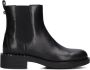 Ash Zwarte Leren Chelsea Laarzen met Stud Details Black Dames - Thumbnail 3