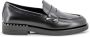 Ash Zwarte leren instapper met stud-details Black Dames - Thumbnail 23