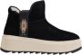 Ash Studded Zwarte Suède Enkellaarzen Black Dames - Thumbnail 1