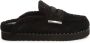 Ash Zwarte Leren Slide Sandalen Vrouwen Black Dames - Thumbnail 6
